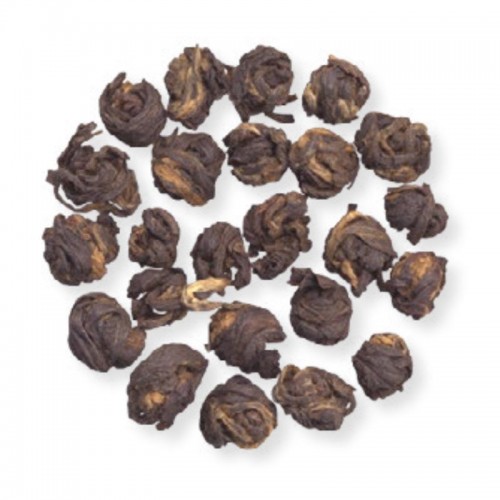 Золотая жемчужина красный чай 100г