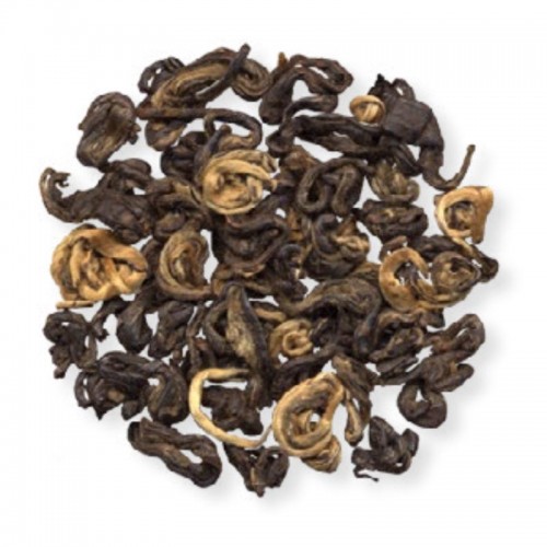 Золотая спираль красный чай 100г