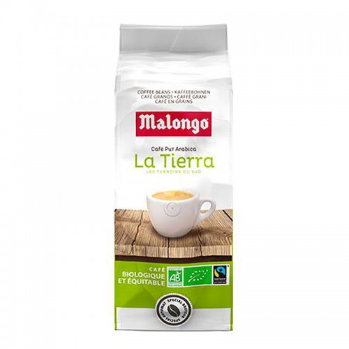 Malongo La Tierra Bio Arabica в зернах 1кг