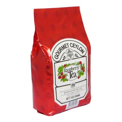 Mlesna Малина чорний чай 500г