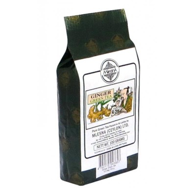 Mlesna Имбирь зеленый чай 100г