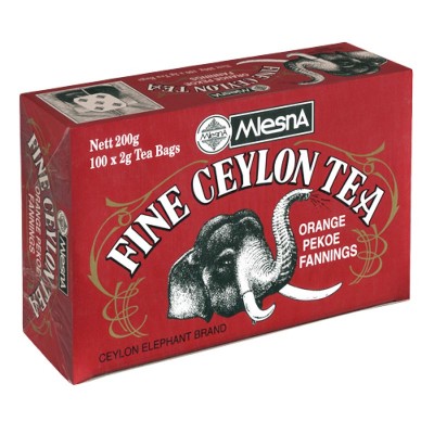 Mlesna Fine Ceylon чорний чай 100шт
