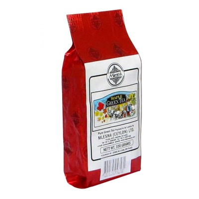 Mlesna Кленовий сироп зелений чай 100г