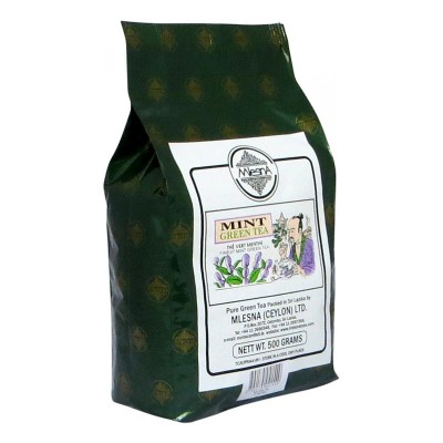 Mlesna М'ята зелений чай 500г