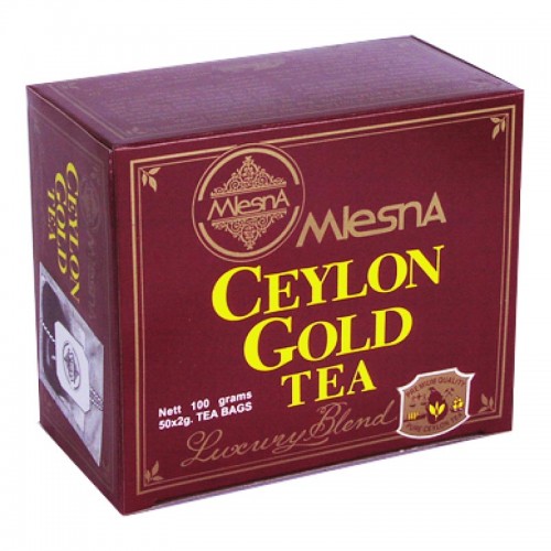 Mlesna Ceylon Gold черный чай 50шт
