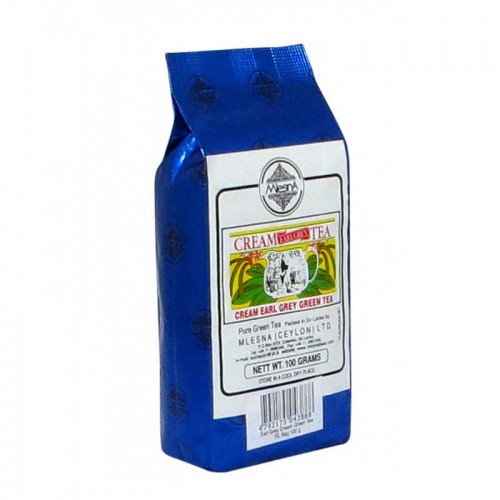 Mlesna Cream Earl Grey зеленый чай 100г