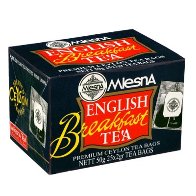 Mlesna English Breakfast чорний чай 25шт