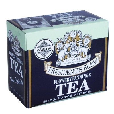 Mlesna president's Brew чорний чай 50шт Mlesna president's Brew чорний чай 50шт