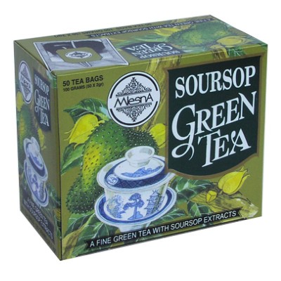 Mlesna Soursop зелений чай 50шт