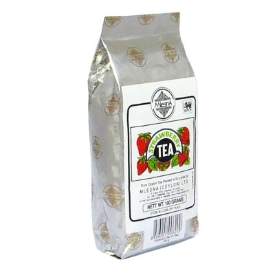 Mlesna Клубника черный чай 100г